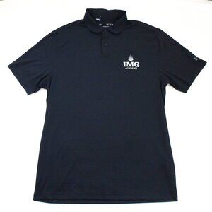 *IMG ACADEMY* Under Armour Performance Black Polo - size MEDIUM